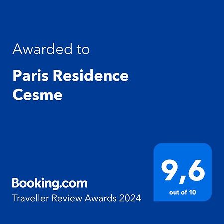 Paris Residence Çeşme Esterno foto